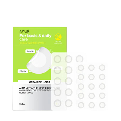 Ultradünnes Pickelabdeckpflaster