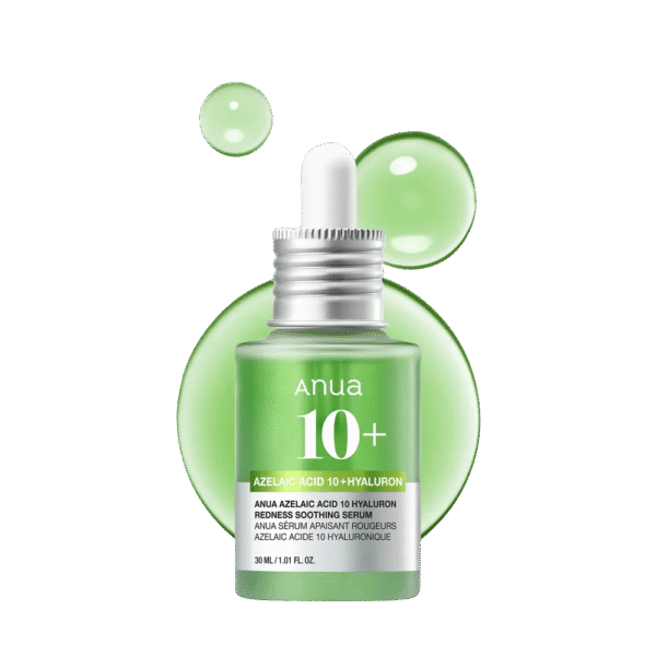 Azelainsäure 10% + Hyaluron Beruhigendes Serum gegen Rötungen